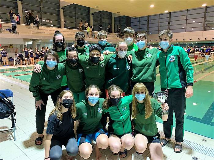 Buruntzaldea IKTk emakumezkoen hirugarren postuaz gain, marka ugari ondu zituen Kluben arteko Kopan