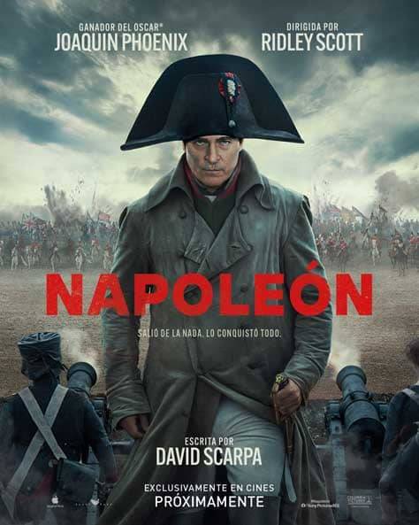 'Napoleón' filma