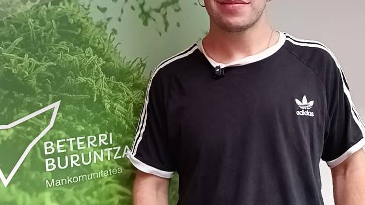 Mikel Arberasen jauzia lan-mundura, HAZILAN+ programaren eskutik.