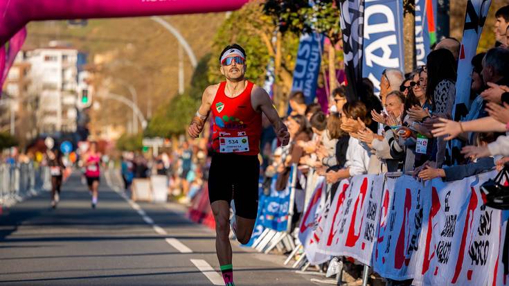 Herritarrak bikain lehiatu dira Azkoitia-Azpeitia maratoi erdian