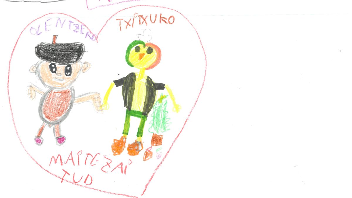 Sasoeta-Zumaburu ikastetxeko haurren marrazkiak: LH 2B