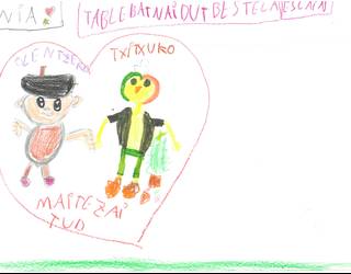 Sasoeta-Zumaburu ikastetxeko haurren marrazkiak: LH 2B