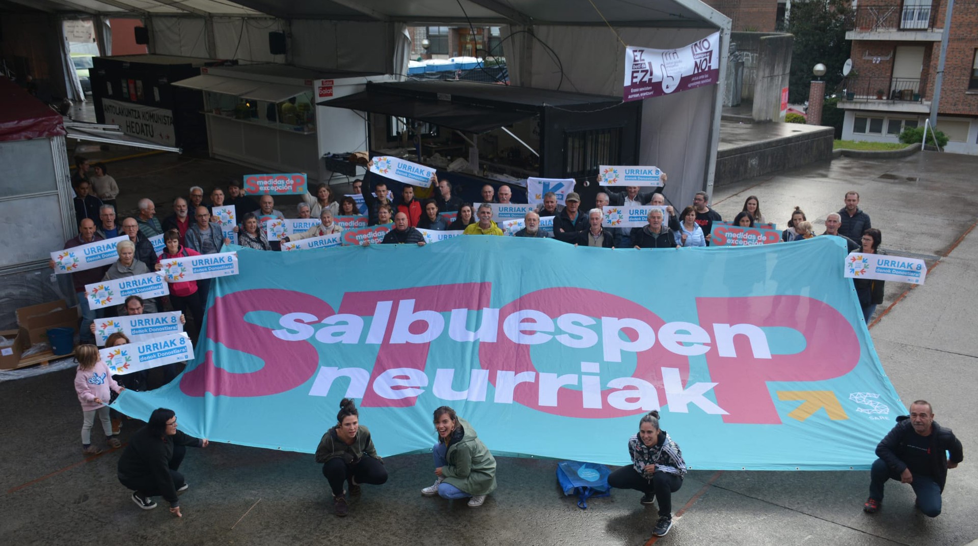 Urriaren 8an Donostiara joateko deialdia egin dute Sareren Buruntzaldeko taldeek