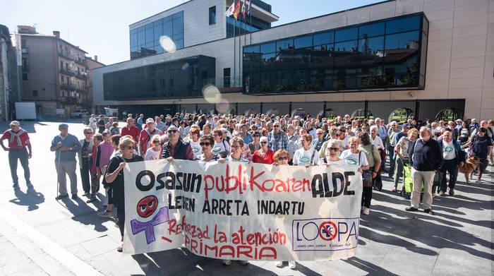 Osasun publikoaren aldeko elkarretaratzea