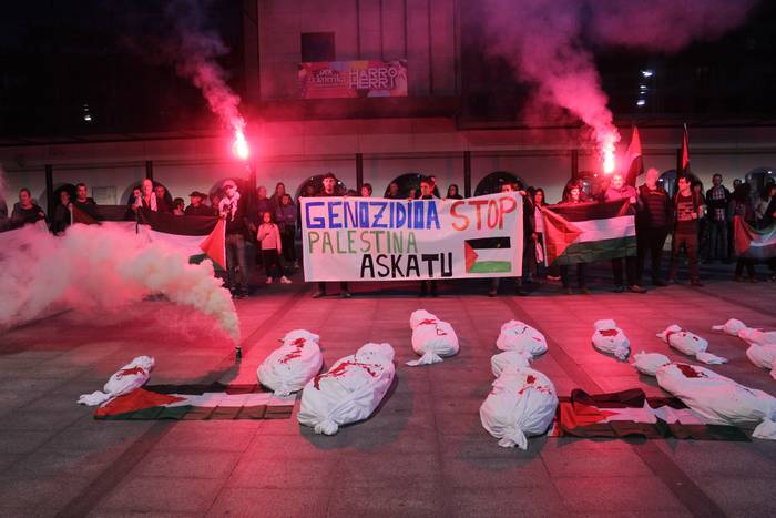 Palestinarren aldeko mobilizazioa