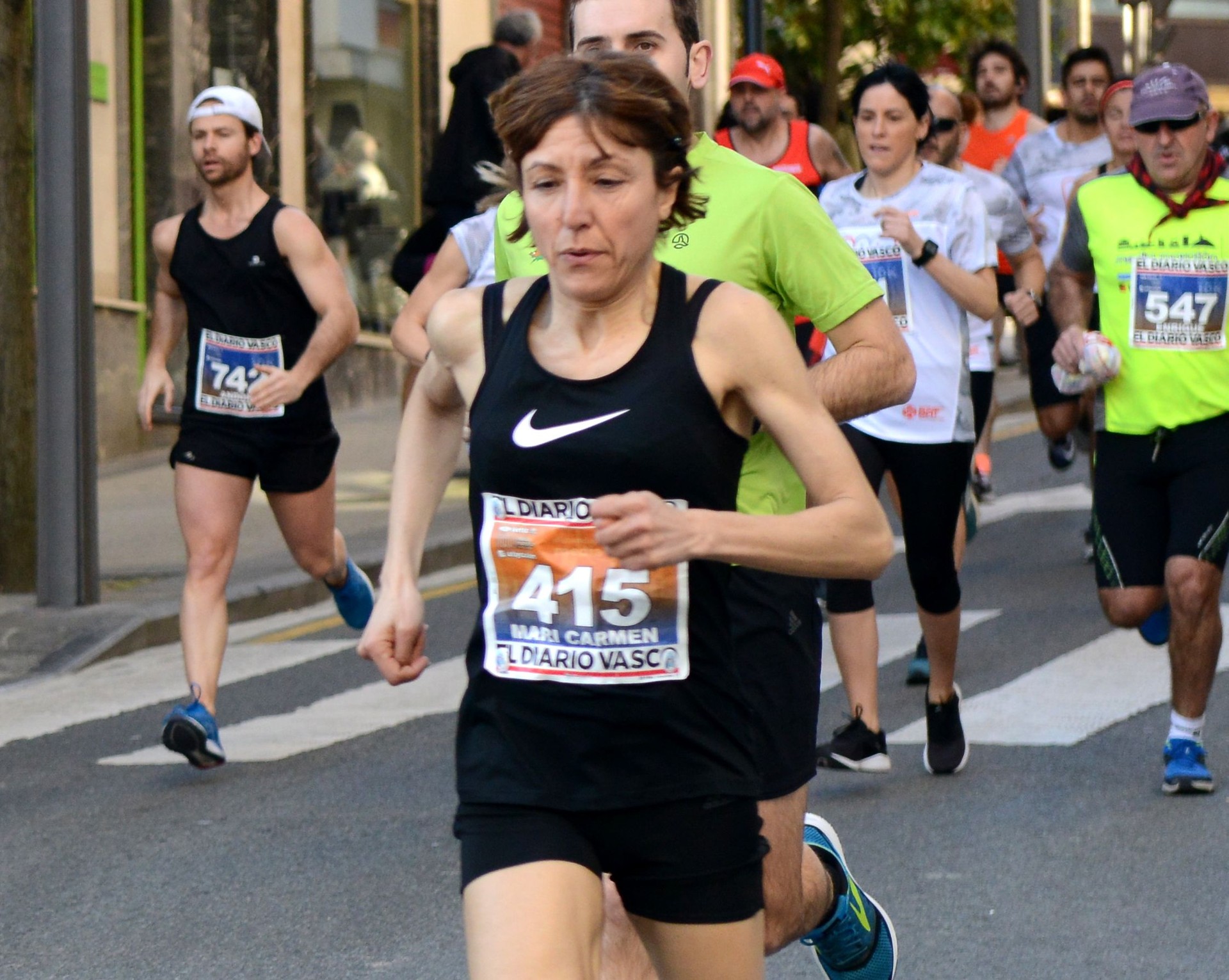 Olaso eta Hernandez, ederki Irungo maratoi erdian