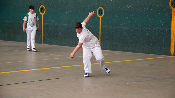 Intzako pilotariek, denetariko emaitzak txapelketa ezberdinetako lehen jardunaldian