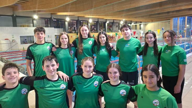 Buruntzaldea IKTko igerilariak, prestakuntzan aurrera