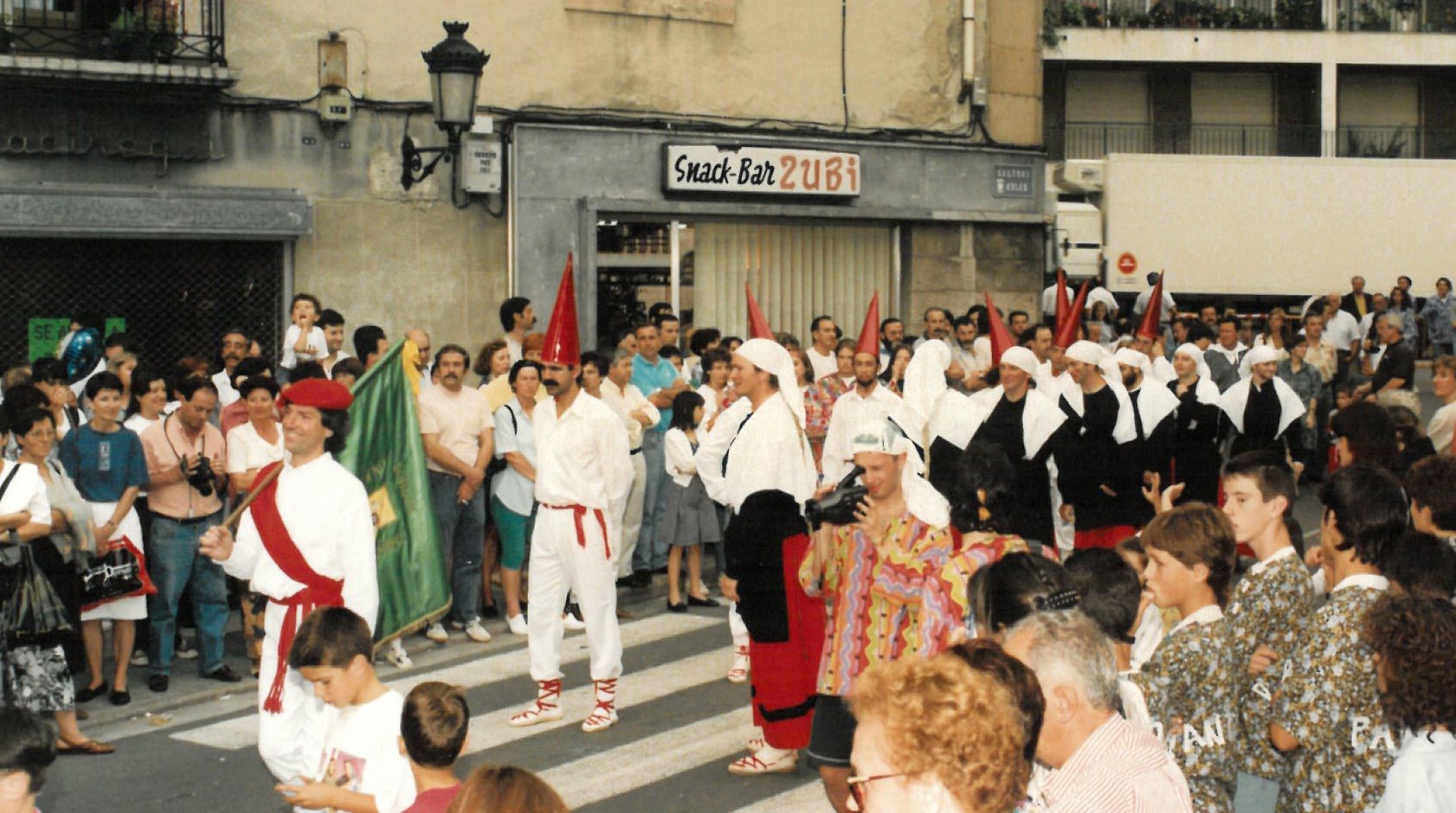 Nolakoak izan ziren 90. hamarkada amaierako San Pedro Jaiak?
