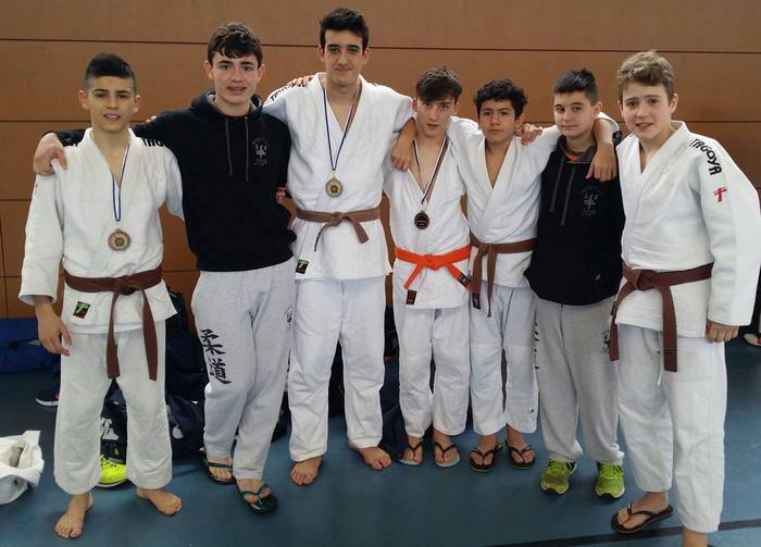 LOKEko judokak han eta hemen asteburuan