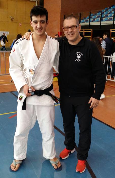 Eneko Eizagirre Espainiako Judo Kopan hirugarren 