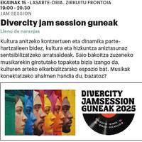 Divercity Jam Session saioa
