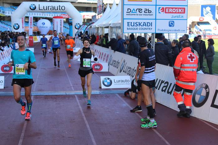 Lasarte-Oriako hemeretzi maratoilari Donostian