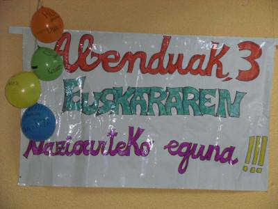 Euskararen eguneko adierazpen instituzionala egin du Udalak