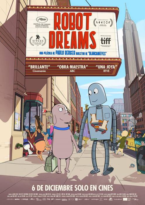 'Robot dreams' filma