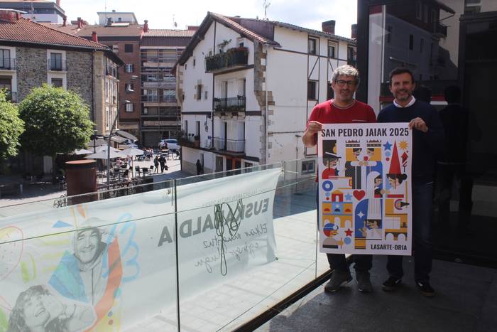 Diego Gil Hernandoren kartelak iragarriko ditu aurtengo sanpedroak