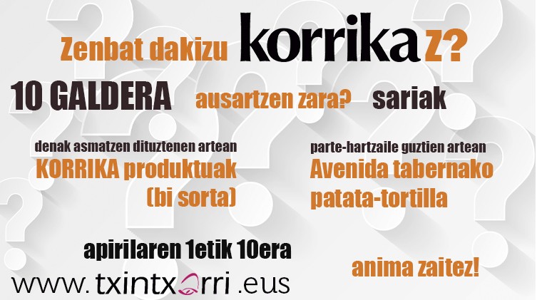 Zenbat dakizu Korrikari buruz?