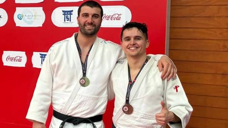 Sagasti eta Olmos judokek, podiuma beterano mailako Superkopan