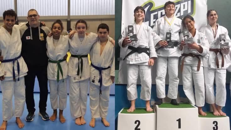 LOKEko judokak, Legazpian eta Urnietan lehen postuetan
