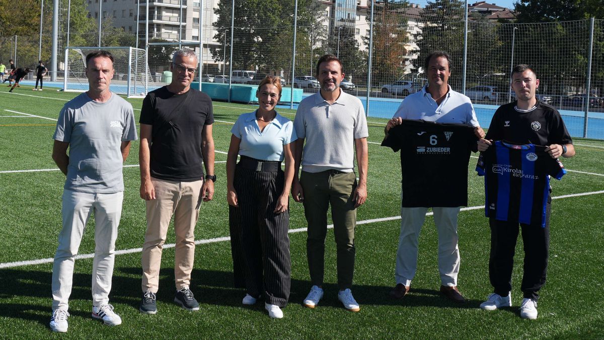Futbol Inklusiboko topaketa, larunbatean, Lasarte-Orian