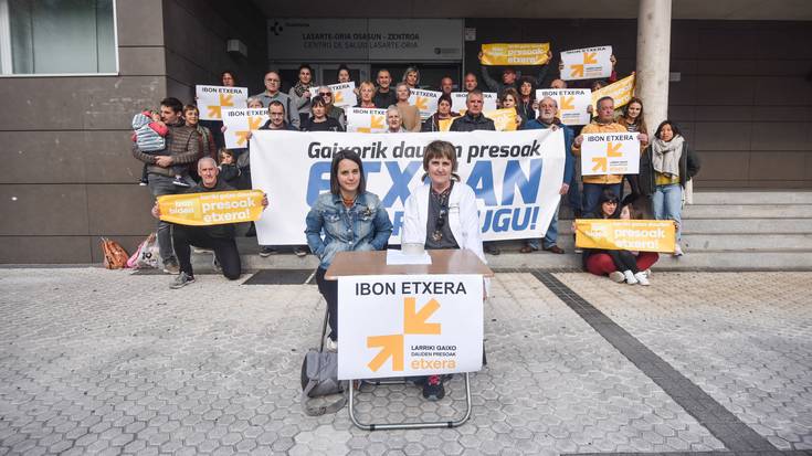 Larriki gaixo dauden presoak etxeratzeko eskatu dute