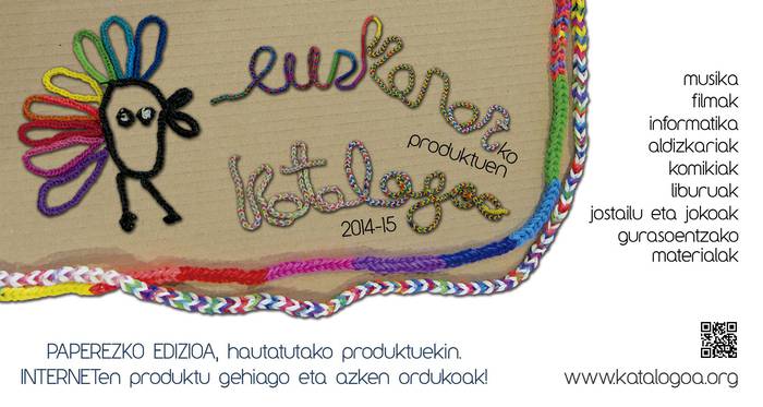 Kultura oparitzeko, euskarazko produktuen katalogoa