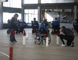 Aurten ere gurpil aulkiko Euskadiko Eslalom txapelketa Lasarte-Orian lehiatuko da