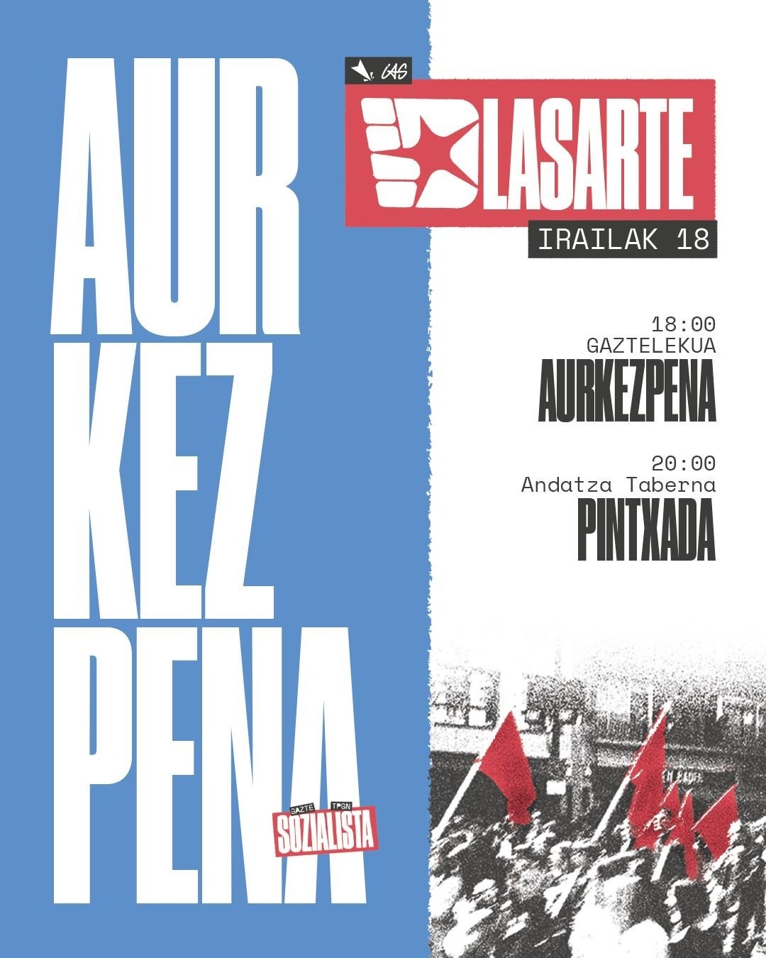 Gazte Topagune Sozialista 2026