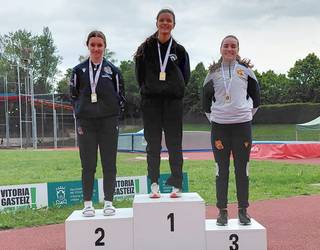 Lasarte-Oriako atletek, jardun ederra txapelketa ezberdinetan