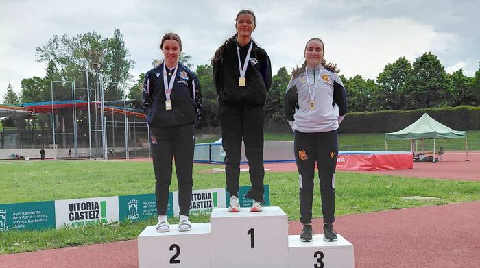 Lasarte-Oriako atletek, jardun ederra txapelketa ezberdinetan