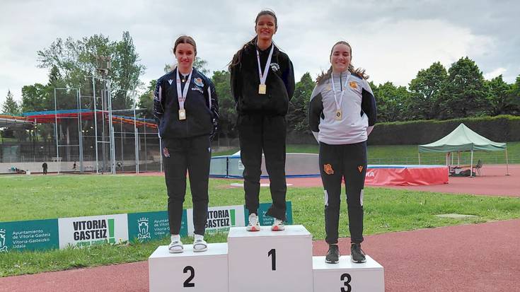 Lasarte-Oriako atletek, jardun ederra txapelketa ezberdinetan
