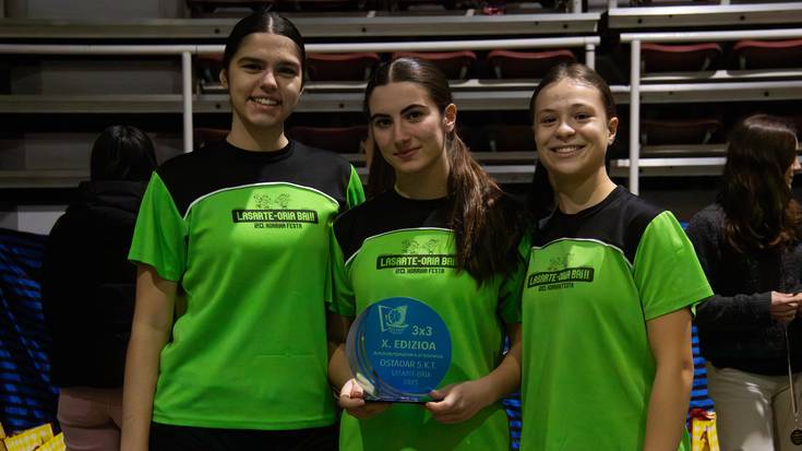 Saskibaloiaz eta lagunez gozatzeko jardunaldia izan da