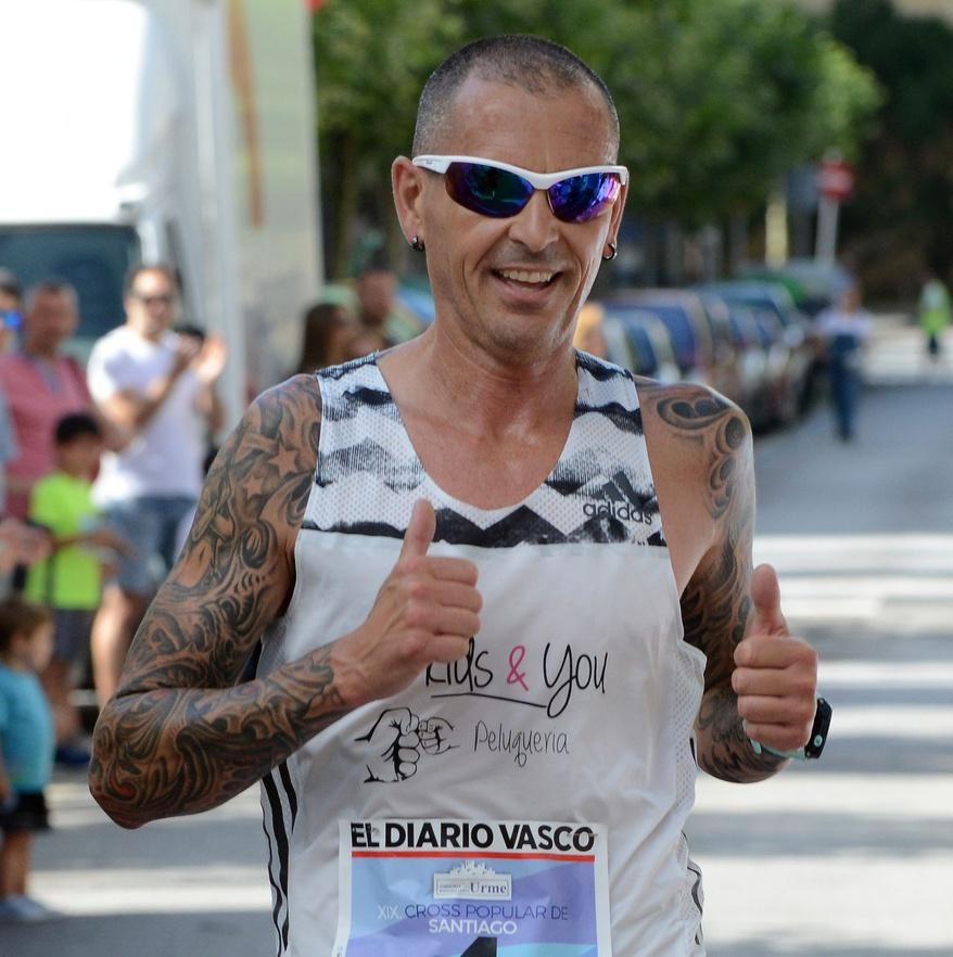 Raul Gomez podiumeko bigarren koskan, Hondarribian eta Ergobian