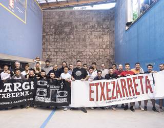 Artetxek eta Ituartek irabazi dute Mirentxuko Trinketeko binakako bigarren txapelketa