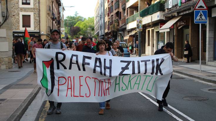Palestinako genozidioa amaitzeko eskatu dute beste behin