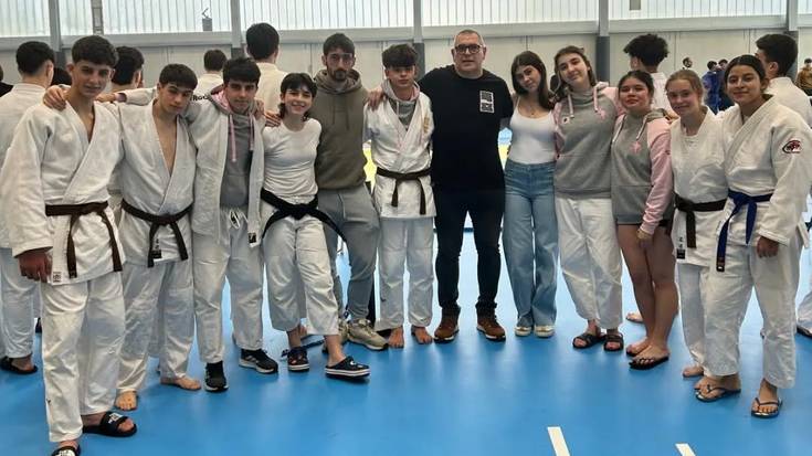 Lehiaketa denboraldia prestatzeko, LOKEko judokak tatamian lanean