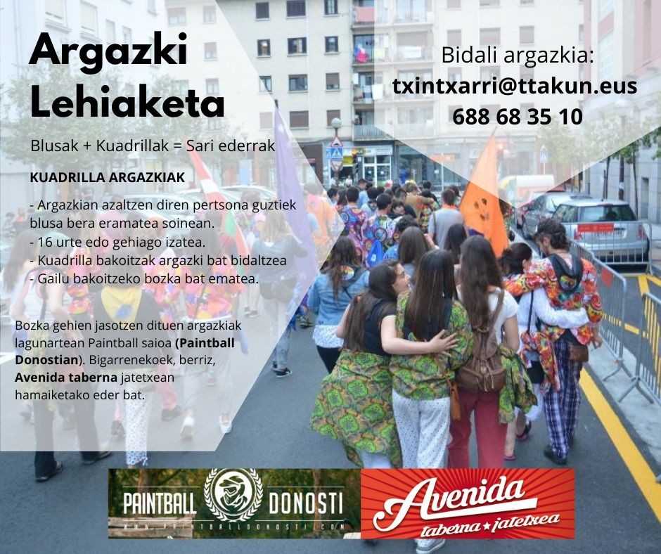 Blusak + Kuadrillak = Sari ederrak!
