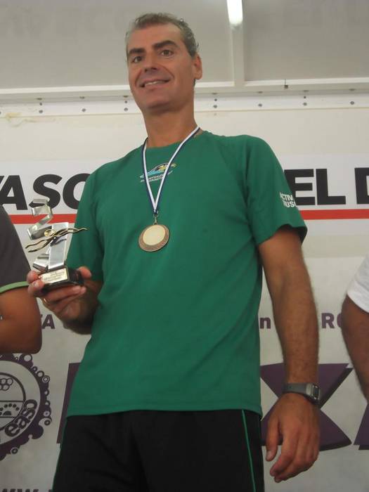 Juan Vicente Martin hirugarren 
itsas zeharkaldien ligan