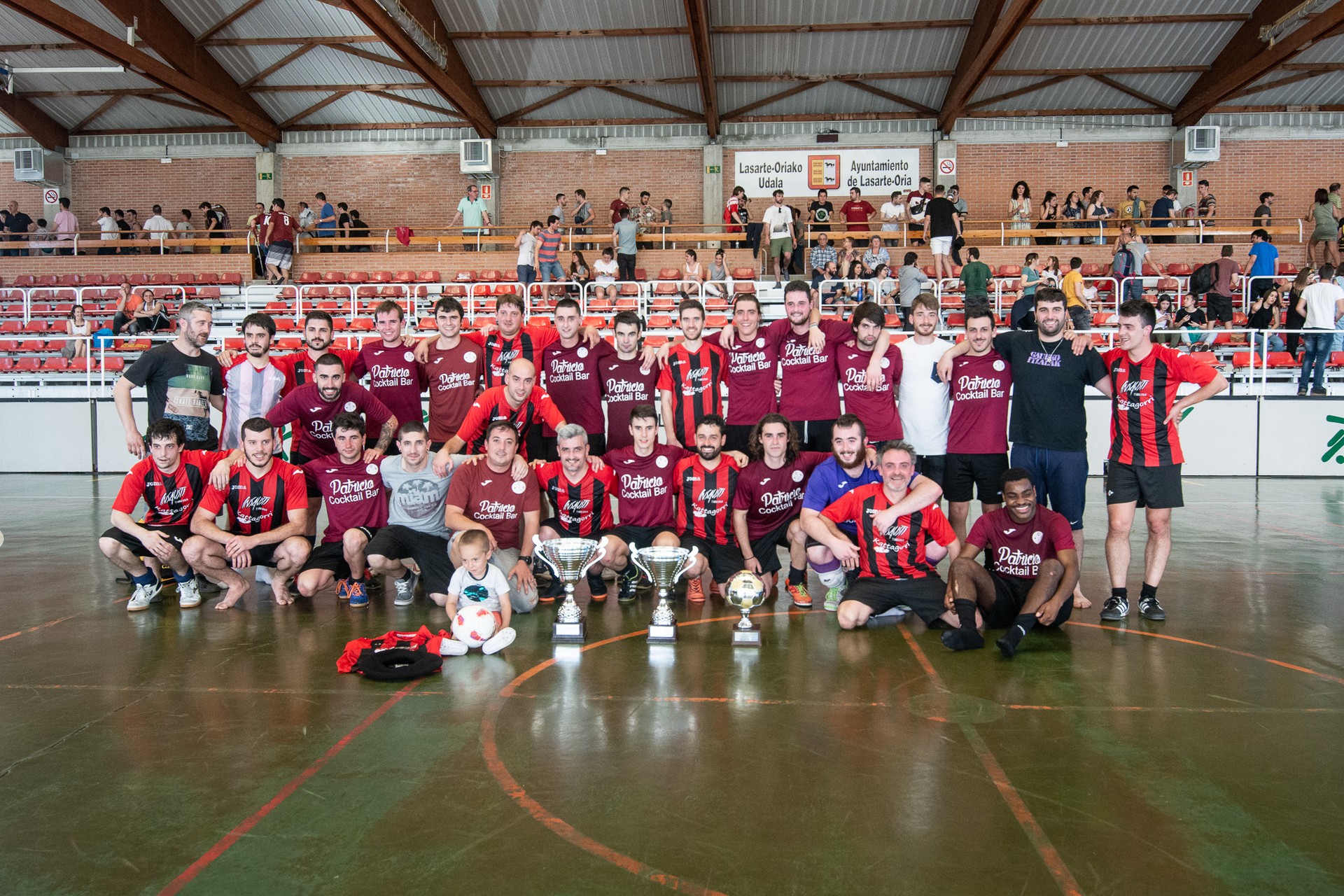Patriciok irabazi du herriko areto futbol txapelketa