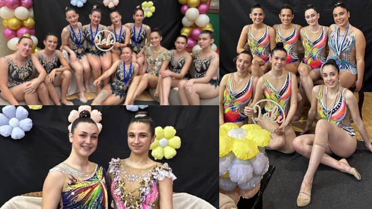 Amateur mailako LOKEko gimnastak ere podiumean izan dira