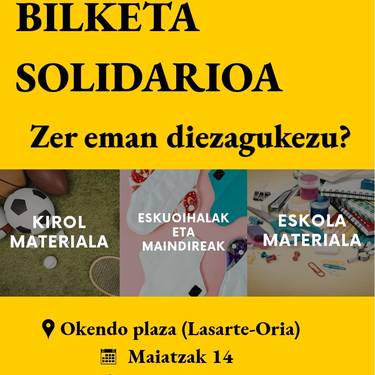 Bilketa solidarioa