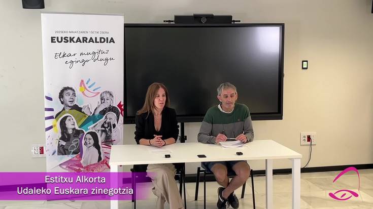 Euskaraldiaren koordinazio guneko kideen agerraldia