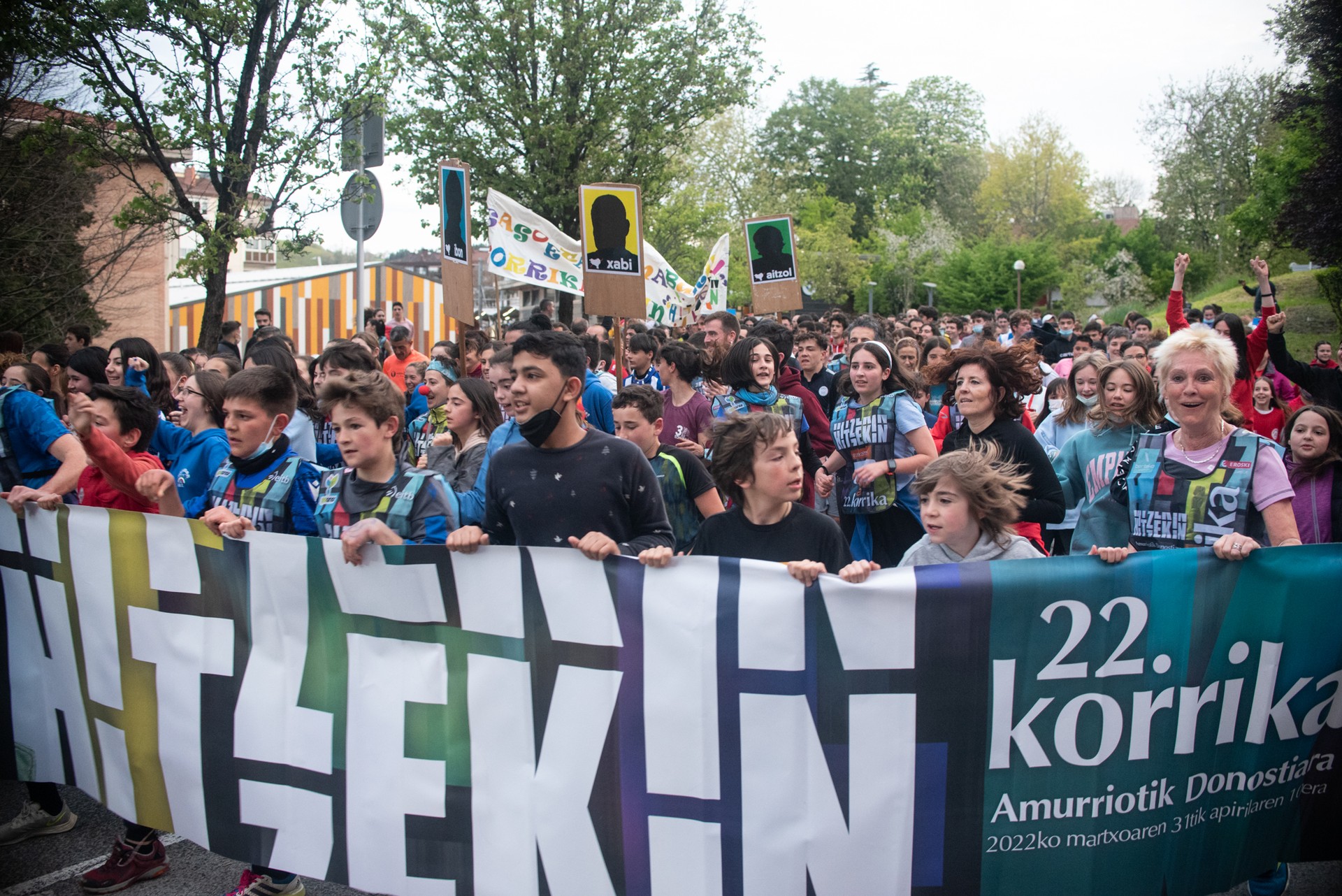 Ostiralean hasiko dira 23. Korrikaren etorrera girotzen
