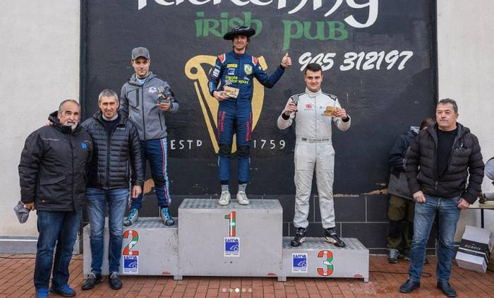 Aitor Manso herritarra Opakuako igoerako podiumean izan da