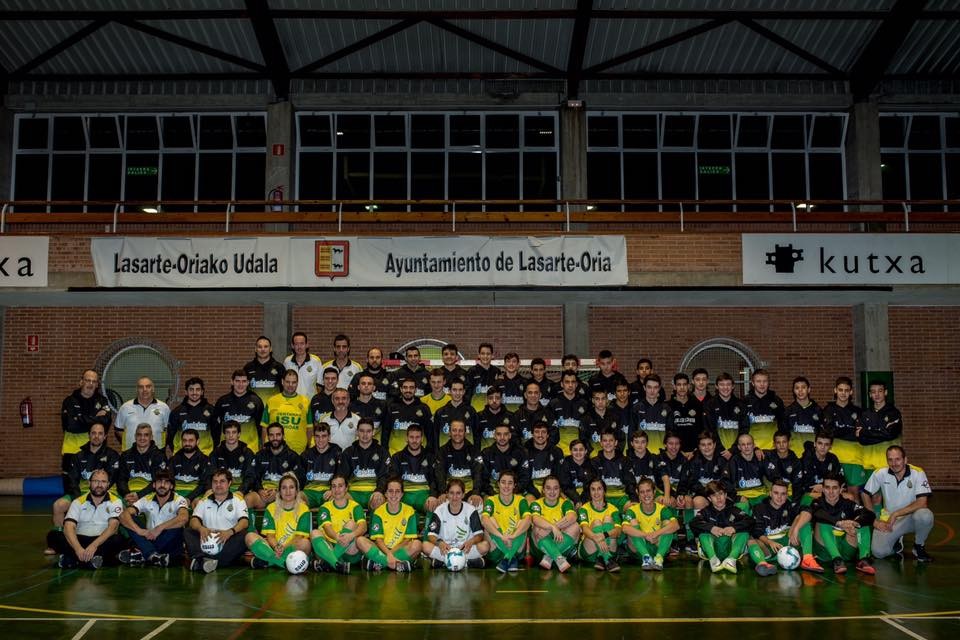 Eguzki klubeko taldeak, ligan konpetitzen hasteko irrikitan