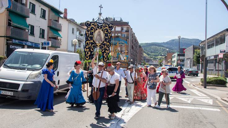 Rocioko erromeria ospatu dute Semblante Andaluzekoek