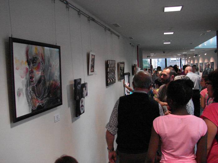 Arte erakusketa zabalik Mercero aretoan