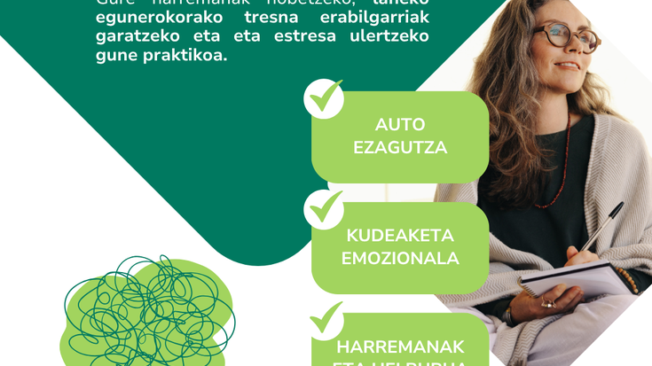 Ongizate laborala sustatzeko eta estresa prebenitzeko prestakuntza abiaraziko dute