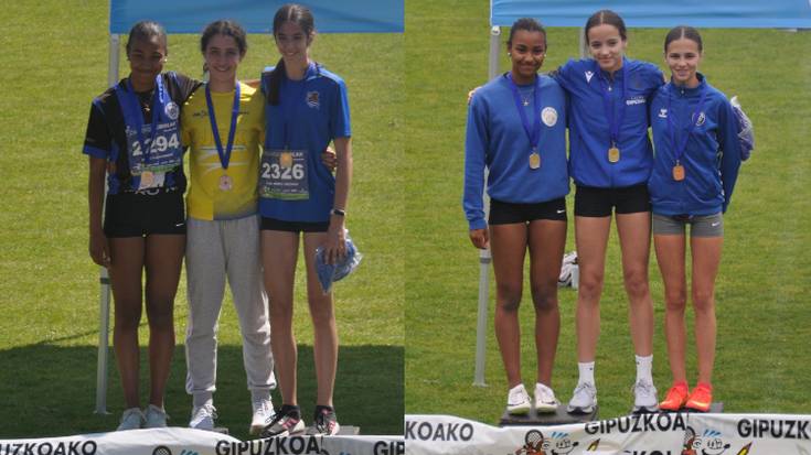Atletek bost domina gehiago, Eskolarteko Gipuzkoako txapelketan