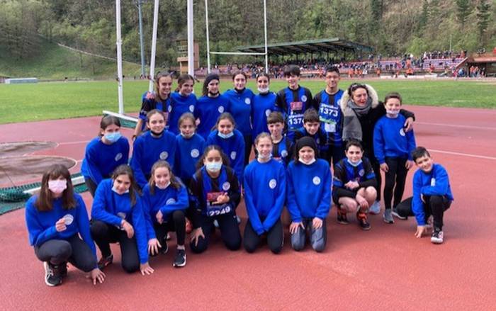 Ostadarreko atleta gazteek ederki hasi dute Eskolarteko Gipuzkoako txapelketa